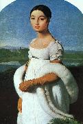 Jean-Auguste Dominique Ingres Portrait of Mlle.Riviere Spain oil painting artist